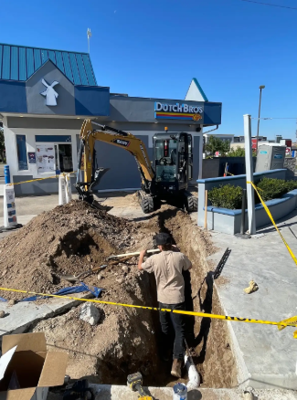 Commercial Dutch Bros Sewer & Utility Excavation