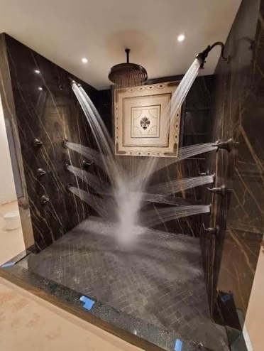 Custom 10-Jet Master Hydrotherapy Shower